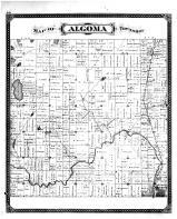 Algoma Township, Rockford, Kent County 1876